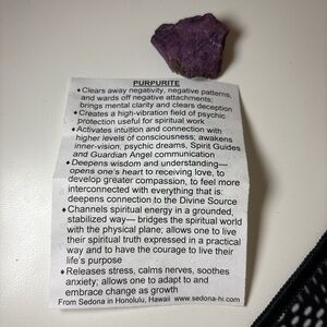 Purpurite Spiritual Healing Stone